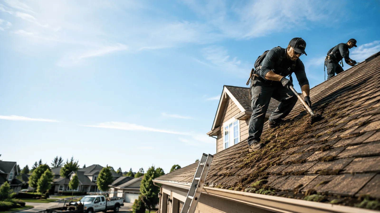 Roof Moss Removal in Marion, IA near me